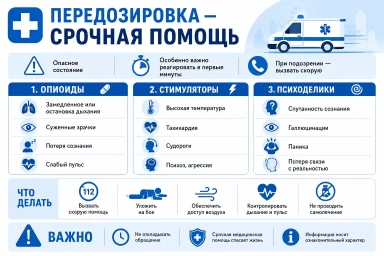 Помощь при передозировке в Гвардейске