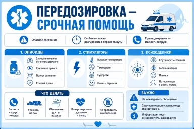 Помощь при передозировке в Гвардейске